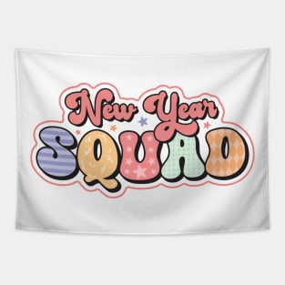 New Year Squad Tapestry