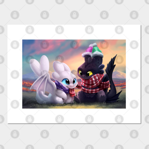 Merry Christmas How To Train Your Dragon Httyd Poster E Stampa Artistica Teepublic It I saw this new poster for the new httyd movie. teepublic