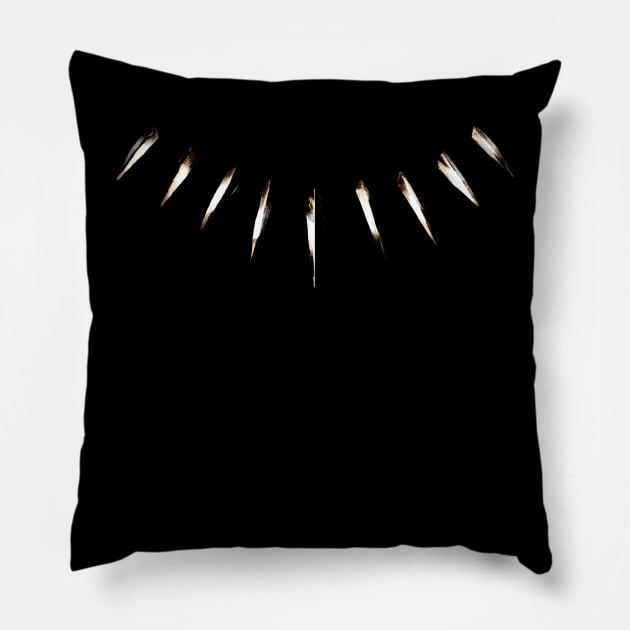 Black Panther - Necklace Pillow by ethantaylor