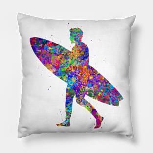 Surfer man Pillow