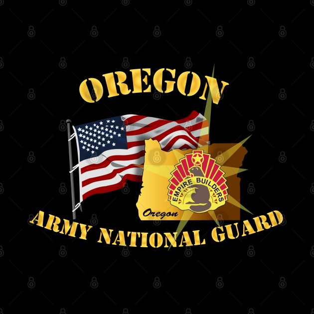 Oregon - ARNG w Flag by twix123844