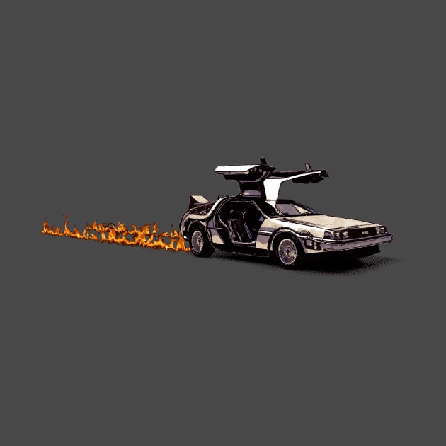 Delorean by Johann Brangeon