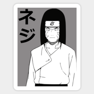 Pegatinas Neji Hyuga Teepublic Mx