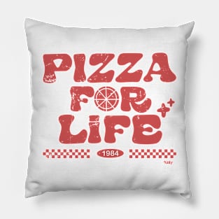 Pizza For Life 1984 Pillow