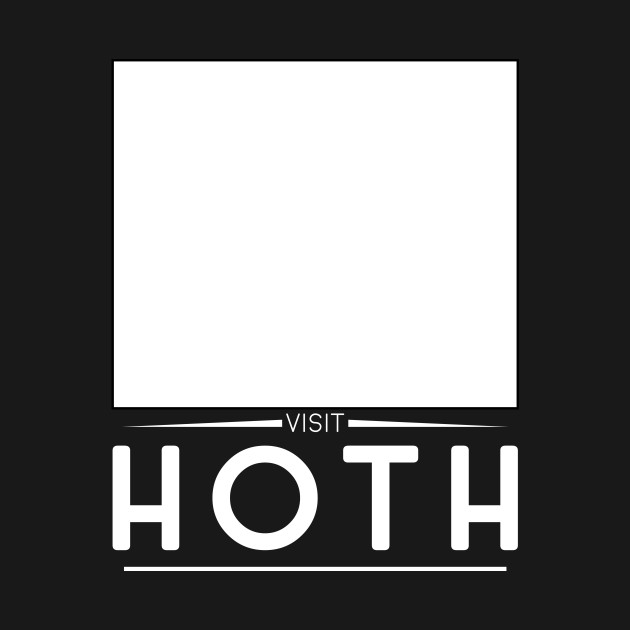 Discover Visit Hoth! (for dark colors) - Hoth - T-Shirt