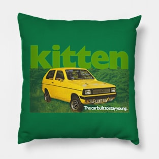 RELIANT KITTEN - advert Pillow