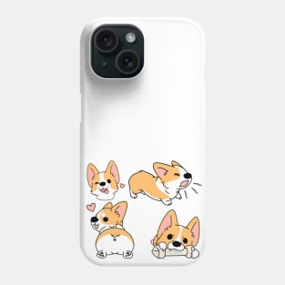 Cute Corgi Puppies Phone Case