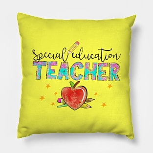 Special Education Teacher Tshirt Pillow