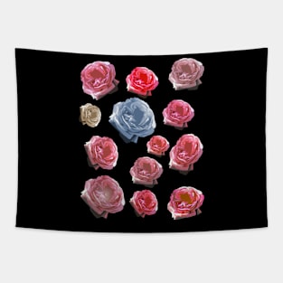 multi roses Tapestry