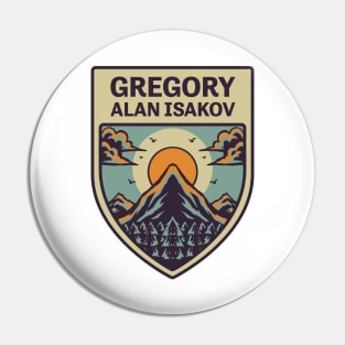 Gregory Alan Isakov Logo Pin