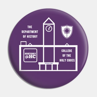 The Department of History College of the Holy Cross Pin