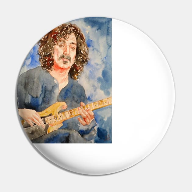 FRANK ZAPPA watercolor portrait.3 Pin by lautir