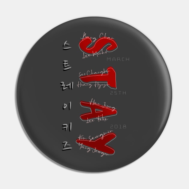 Special STAY fandom design Pin by bixxbite