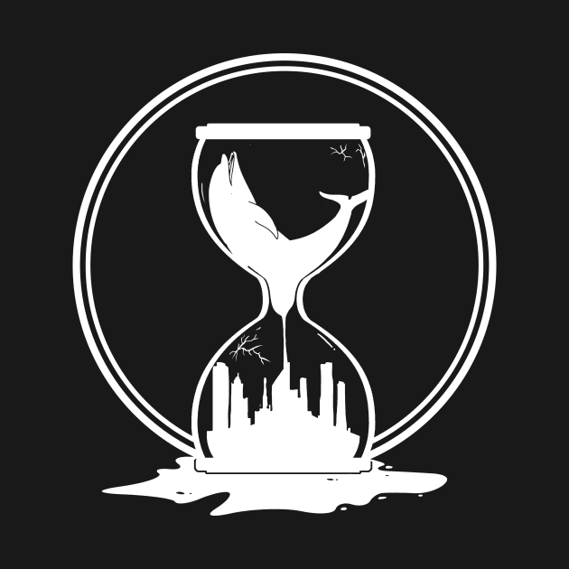 Dolphin melting in an hourglass by Mesyo