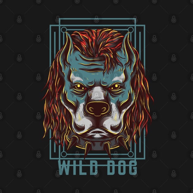 Wild dog by Magination