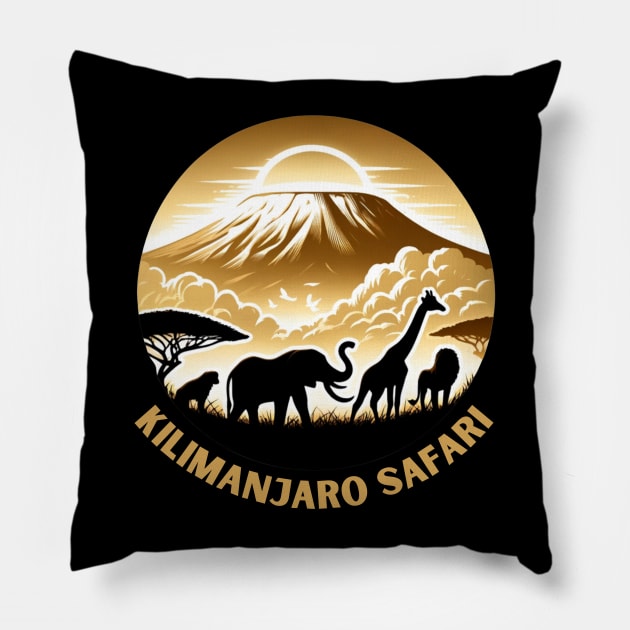 KILIMANJARO SAFARI Pillow by GP SHOP