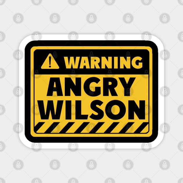 Angry Wilson Magnet by EriEri