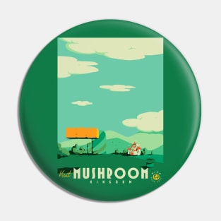 visit mushroom kingdom Pin