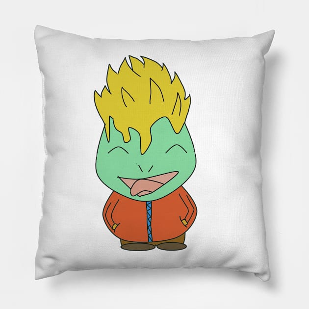 Cartoon Anime Manga Fanart Pillow by FromBerlinGift