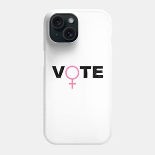 VOTE Women's Rights are Equal Rights Turn Out Blue Democratic Independent Voters for the Future Phone Case