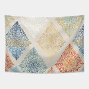 Boho Diamonds Tapestry