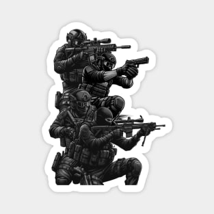 SWAT Police Unit Magnet