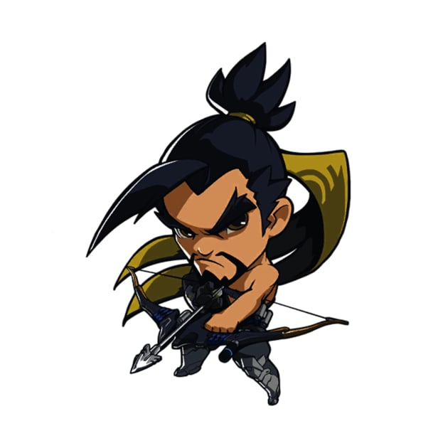 Hanzo Cute Spray - Overwatch by Bystanders