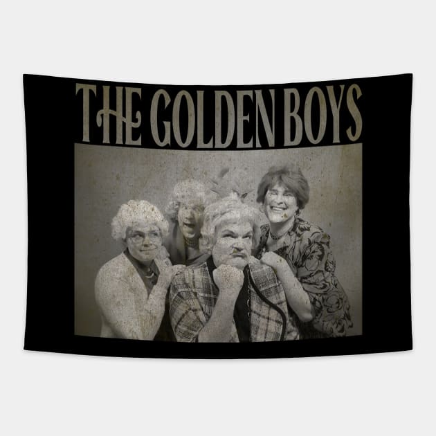 The Golden Boys - Golden Girls Parody Tapestry by Hat_ers