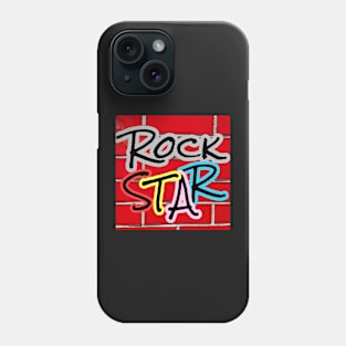 Rick Star / Red Wall Bricks Background Phone Case