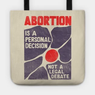 60s Vintage Pro-Choice Poster Tote