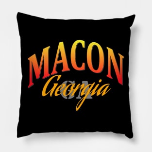 City Pride: Macon, Georgia Pillow