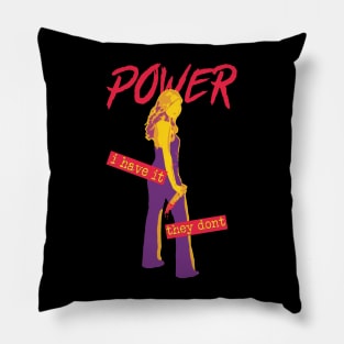 Buffy Power design Pillow