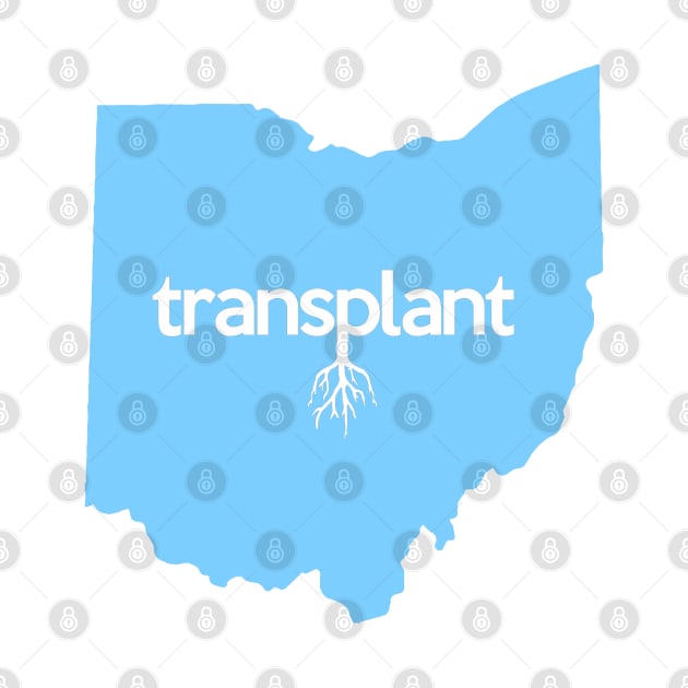 Ohio Transplant OH Blue by mindofstate