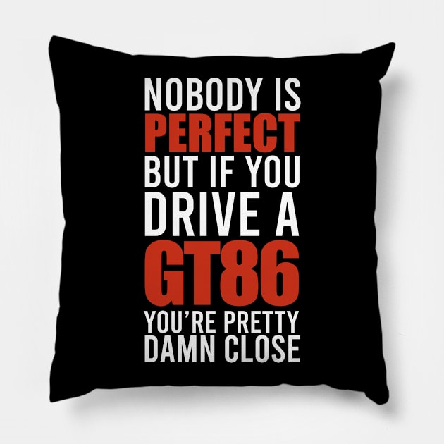 GT86 Owners Pillow by VrumVrum