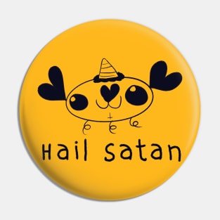 Hail Satan Pin