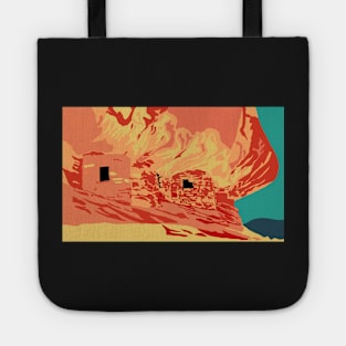 House on Fire Ruins Bears Ears National Monument Utah Tote