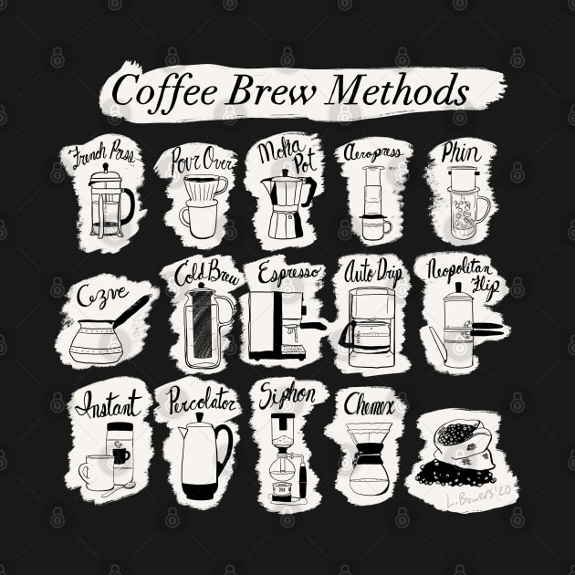 Coffee Brew Methods by CozyEasel