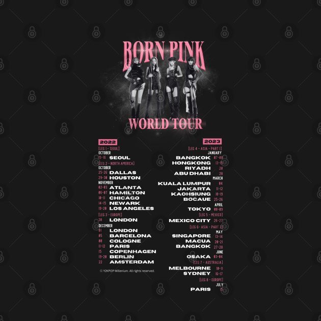 BORN PINK WORLD TOUR by Y2KPOP
