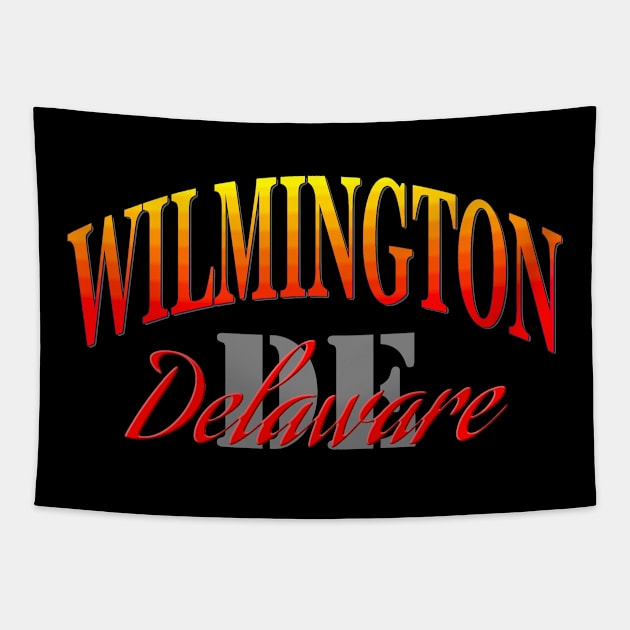 City Pride: Wilmington, Delaware Tapestry by Naves