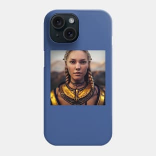 Viking Shield Maiden Phone Case