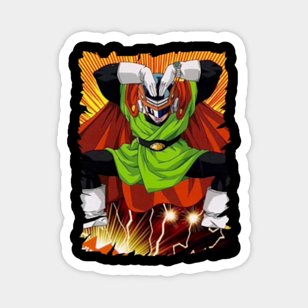 GREAT SAIYAMAN MERCH VTG Magnet by Kiecx Art