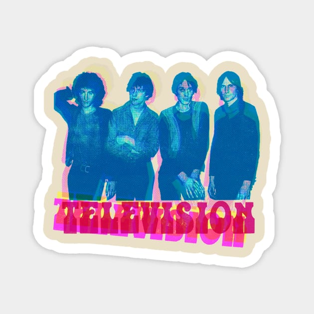 Television (band) Magnet by HAPPY TRIP PRESS