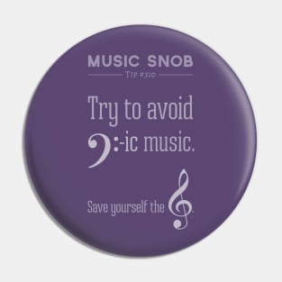 Bass-ic Music Pin