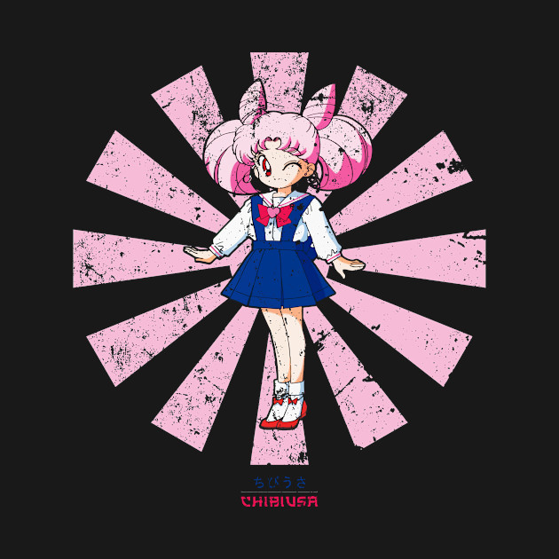 Chibiusa Retro Japanese Sailor Moon - Chibiusa - T-Shirt