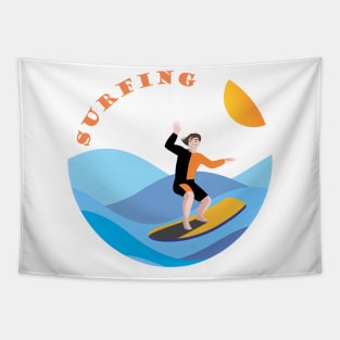 Surfing Tapestry