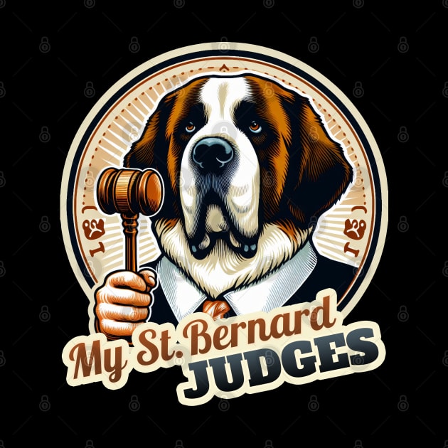 Judge St. Bernard by k9-tee