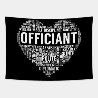 Officiant Heart Tapestry