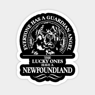 Newfoundland Guardian Angel dog sayings Magnet