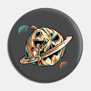 space man hallwoeen Pin