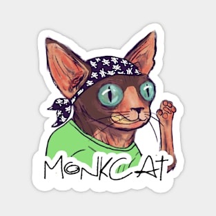 MonkCat Magnet